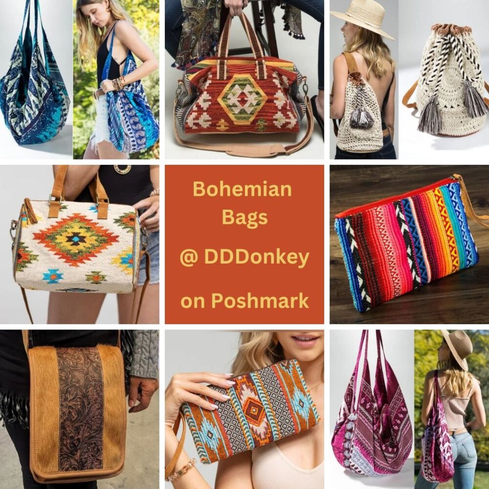 Shop @DDDonkey for a Great Selection of Bohemian Bags & MORE!